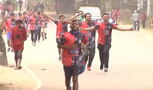 সিলেটের ইতিহাসে প্রথম হাফ ম্যারাথন