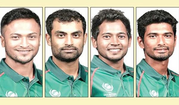 সাকিব-তামিম-রিয়াদ-মুশফিক, এক ম্যাচে চারজনের ফিফটি