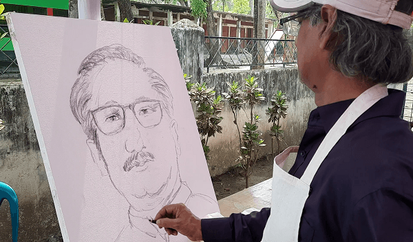 বঙ্গবন্ধুর জন্মশতবার্ষিকী উপলক্ষে আর্ট ক্যাম্প