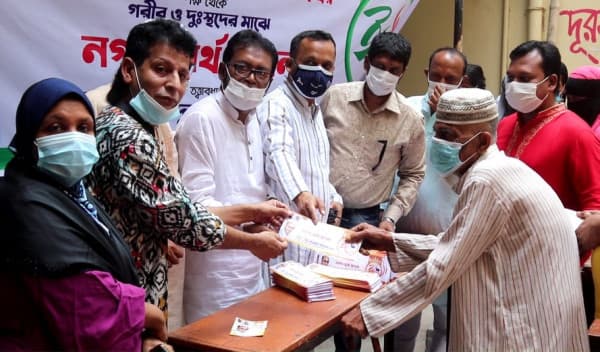 ৫শ' আসহায় পরিবারকে আর্থিক অনুদান