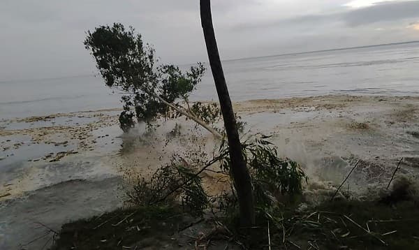 বঙ্গবন্ধু সেতুর পূর্বপাড়ে তীব্র ভাঙন
