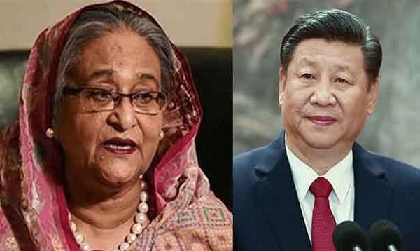 চীনা প্রেসিডেন্টকে প্রধানমন্ত্রী শেখ হাসিনার চিঠি