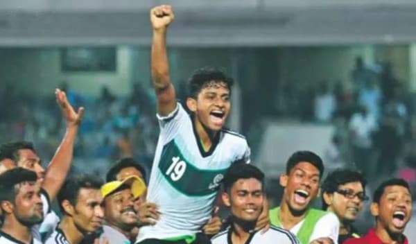 জাতীয় দলের ফুটবলার ইব্রাহিম করোনা পজিটিভ