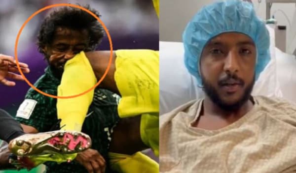 হাঁটু লেগে চোট পাওয়া সৌদির ইয়াসির এখন সুস্থ