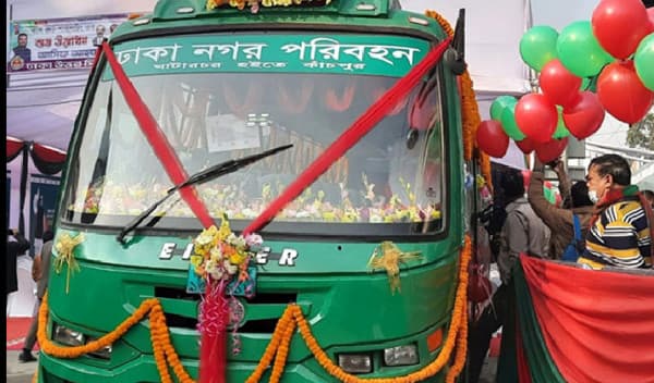 রাজধানীতে নতুন তিন রুটে নামবে ২২৫ বাস