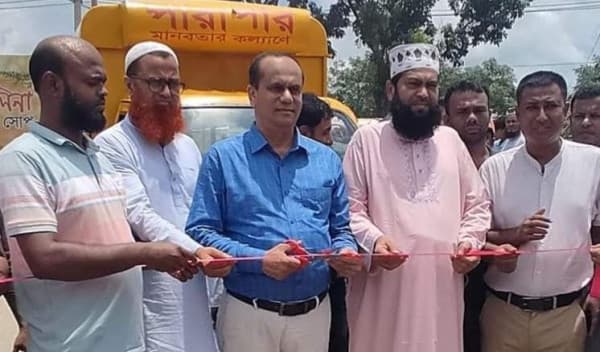 আশুগঞ্জ-ভৈরব সেতুতে যাত্রীবাহী লেগুনা সার্ভিস উদ্বোধন