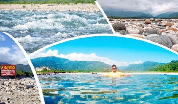 সিলেটের 'সাদা পাথর' এলাকা যেন এক ‌‌'মিনি কক্সবাজার'