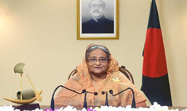 জাতির উদ্দেশ্যে প্রধানমন্ত্রীর ভাষণ