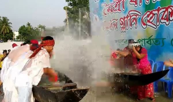 মহামারিতে সাংগ্রাইয়ে নেই কোনও উৎসবের আমেজ