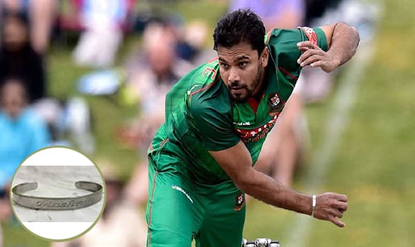 নিলামে মাশরাফীর ব্রেসলেট বিক্রি ৪২ লাখ টাকায়