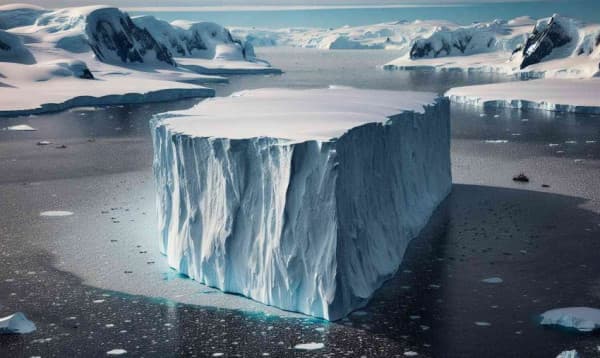 World's Largest Iceberg 'A23A' losing volume as it melts
