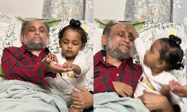 বাসায় ফিরেছেন ফারুকী, মেয়ের সঙ্গে খেলছেন