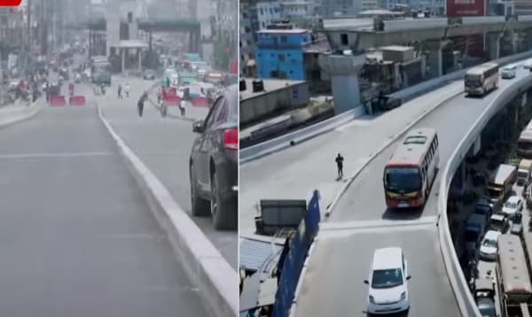 Seven flyovers linking Airport-Gazipur opens to traffic