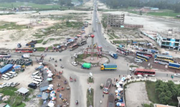 Overpasses, bridges on Elenga-Hatikumrul-Rangpur highway opened