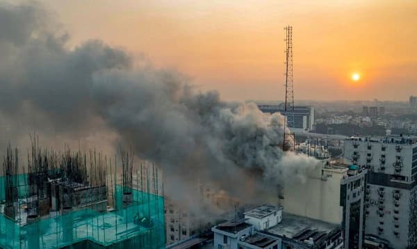 ইন্টারনেট বন্ধের সাথে আগুন লাগার কোনো সম্পর্ক ছিল না