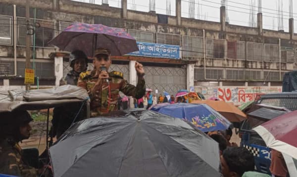Joint forces raid at Gazipur hotel & slum