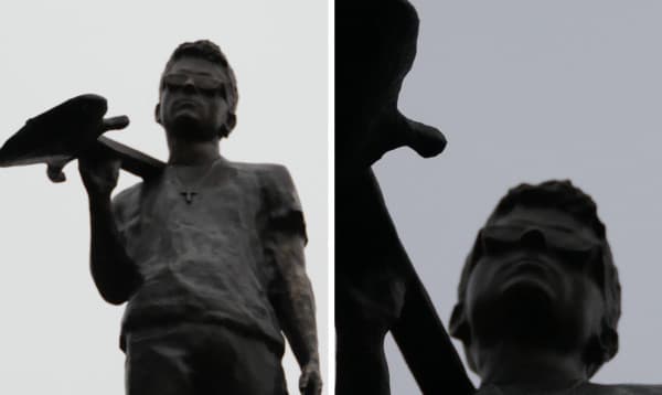 Davide Lo Surdo: a bronze statue honors him in Aarhus, Denmark