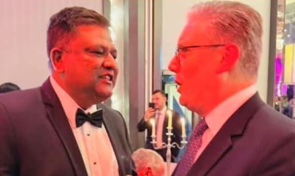 Keir Starmer met ousted Awami League figure