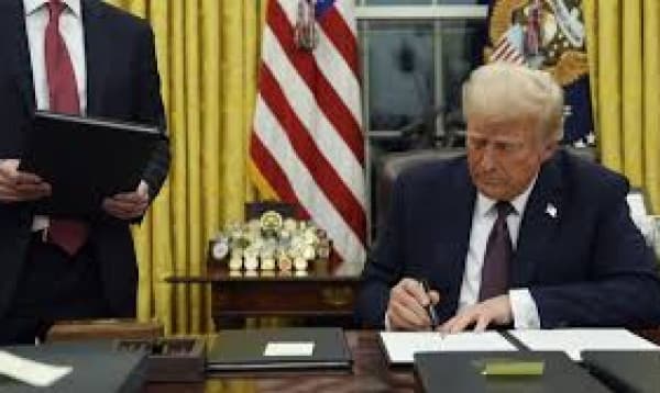 Trump signs slew of executive actions after being sworn in