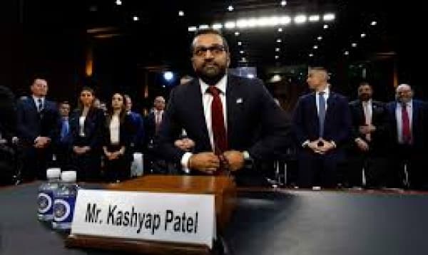 Us Senate confirms Kash Patel for a 10-year term to lead the FBI