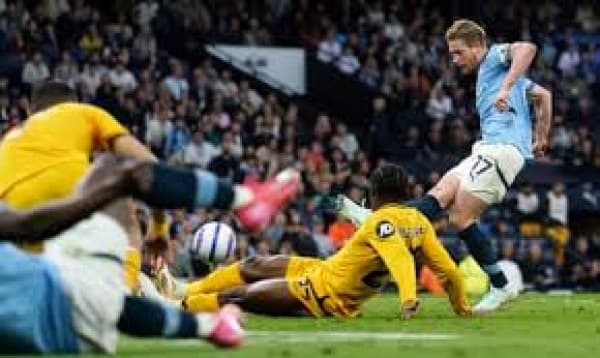 Manchester City beat Wolverhampton 1-0
