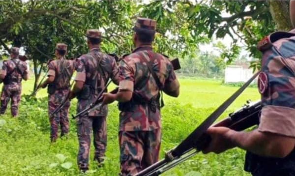 পুশইন ঠেকাতে ব্রাহ্মণবাড়িয়া সীমান্তে বিজিবির টহল জোরদার
