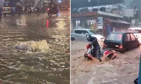 ঝড় বৃষ্টিতে নাজেহাল ভারতের মহারাষ্ট্র, সতর্কতা জারি