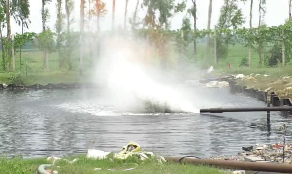 জামালপুরে পরীক্ষামূলকভাবে গ্যাস উত্তোলন শুরু