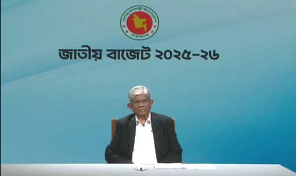 Interim govt submits its 1st budget