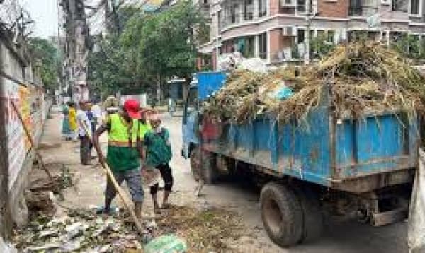 Sacrificial animal waste lingers in Narayanganj