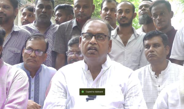 ফেব্রুয়ারির মধ্যভাগ থেকে দেশে আর নির্বাচনি পরিবেশ থাকবে না: শামসুজ্জামান দুদু