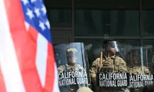 Thousands more Nat'l guard, us marines deployed in protest-hit La