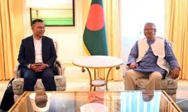 Dr yunus-Tarique Rahman held meeting in London