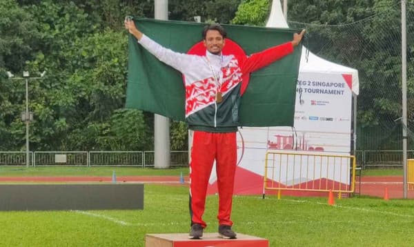 এশিয়া কাপ আর্চারিতে স্বর্ণ জিতলেন বাংলাদেশের আলিফ