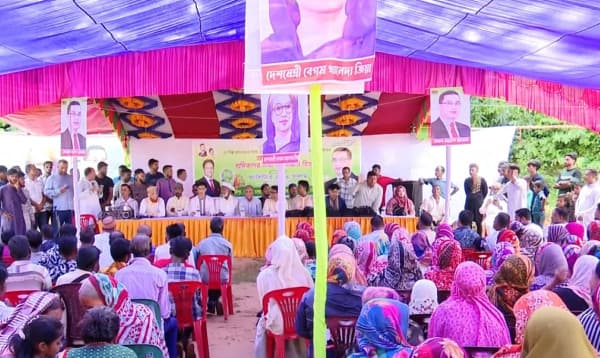সিলেটে চা শ্রমিকদের তারেক রহমানের উপহার