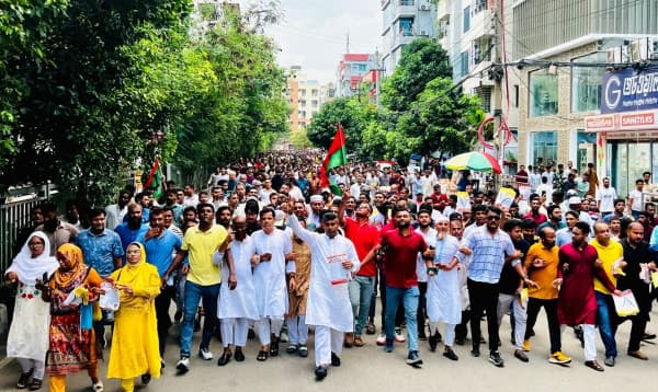 ৩১ দফা রূপরেখা নিয়ে মাঠে ঢাকা মহানগর উত্তর বিএনপি