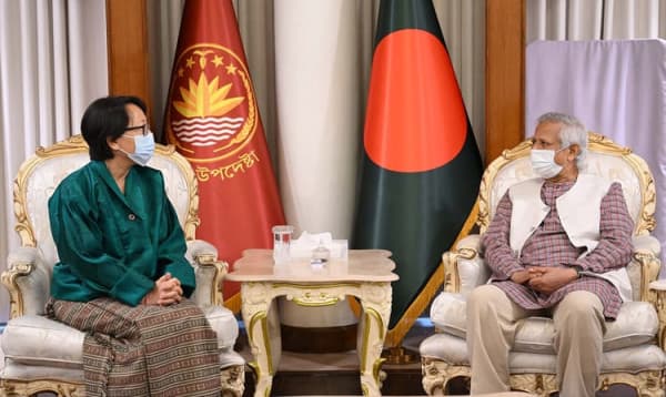 ভুটানকে বাংলাদেশের অবকাঠামো ব্যবহারের আহ্বান প্রধান উপদেষ্টার