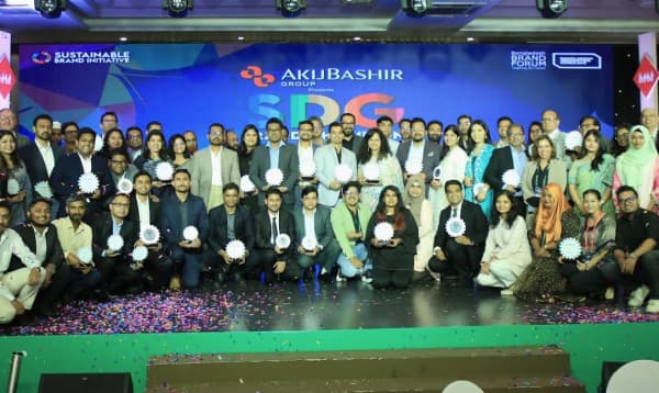 এসডিজি ব্র্যান্ড চ্যাম্পিয়ন অ্যাওয়ার্ডস পেল ৬০ প্রতিষ্ঠান