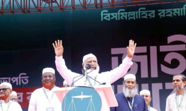 শুরু হয়েছে জামায়াতের সমাবেশের মূল পর্ব