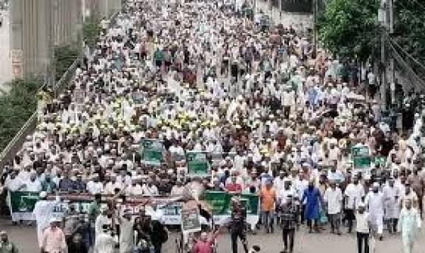 Massive turnout at Suhrawardy Udyan in Jamaat's national rally