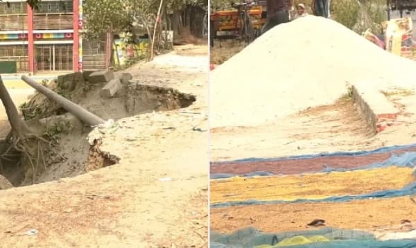 কাজে আসছে না সিরাজগঞ্জে আঞ্চলিক সড়কের সাবলেন