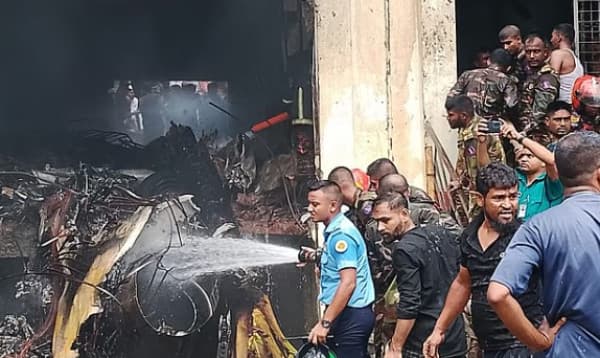 উত্তরায় মর্মান্তিক বিমান দুর্ঘটনায় নিহত বেড়ে ১৯