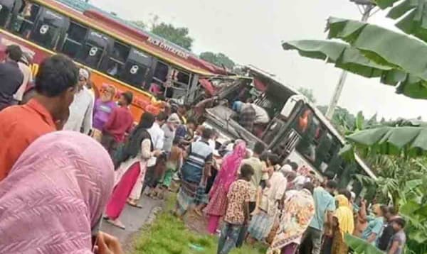 Faridpur Road Crash: 3 killed, 10 injured