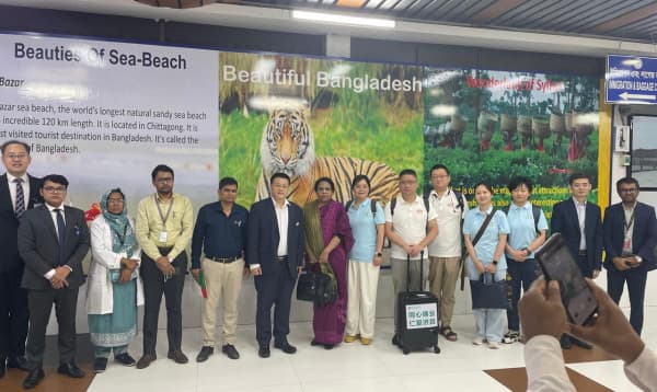 বিমান দুর্ঘটনায় অগ্নিদগ্ধদের চিকিৎসাসেবা দিতে ঢাকায় চীনের মেডিকেল টিম