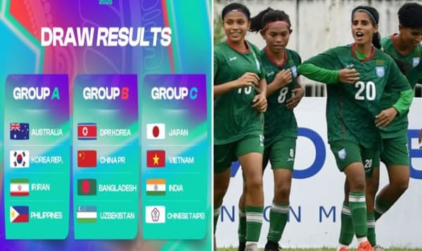 নারী এশিয়া কাপে সাবেক দুই চ্যাম্পিয়নের গ্রুপে বাংলাদেশ!