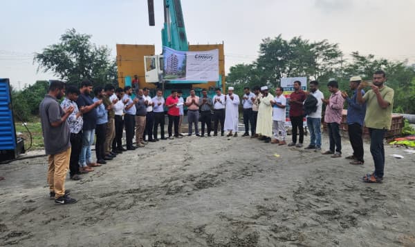 স্বপ্নীল আবাসন: জলসিঁড়িতে 'ব্রাউনফিল্ড ইকবালস হ্যাভেন'-এর শুভযাত্রা