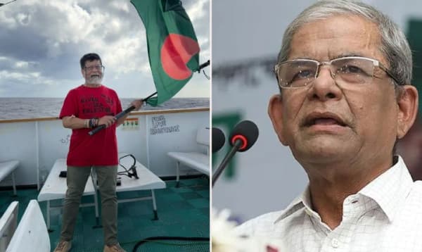 ইসরায়েলি বাহিনীর হাতে আটক শহিদুল আলমকে দেশে ফেরাতে সরকারের প্রতি ফখরুলের আহ্বান