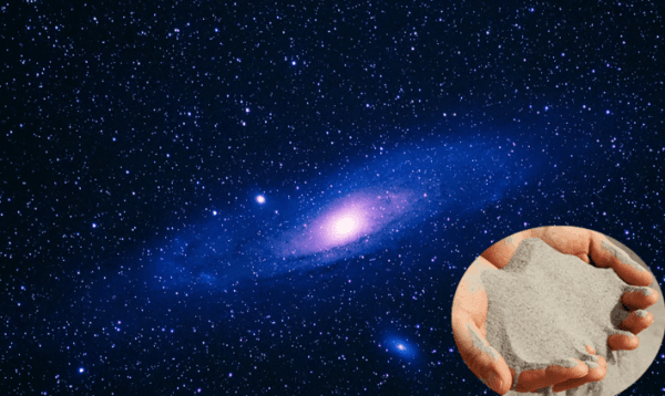 পৃথিবীতে যত বালুকণা আছে, মহাবিশ্বে তার চেয়ে বেশি নক্ষত্র আছে