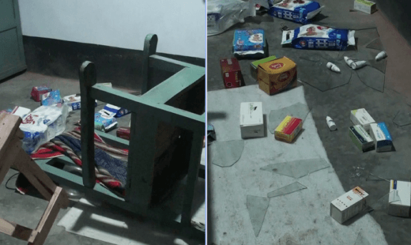 যশোরে ঘুমের ওষুধ না দেওয়ায় মহিলা আওয়ামী লীগ নেত্রীর নেতৃত্বে ফার্মেসি ভাঙচুর