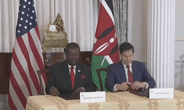 যুক্তরাষ্ট্র ও কেনিয়ার স্বাস্থ্য সহযোগিতা চুক্তি স্বাক্ষর
